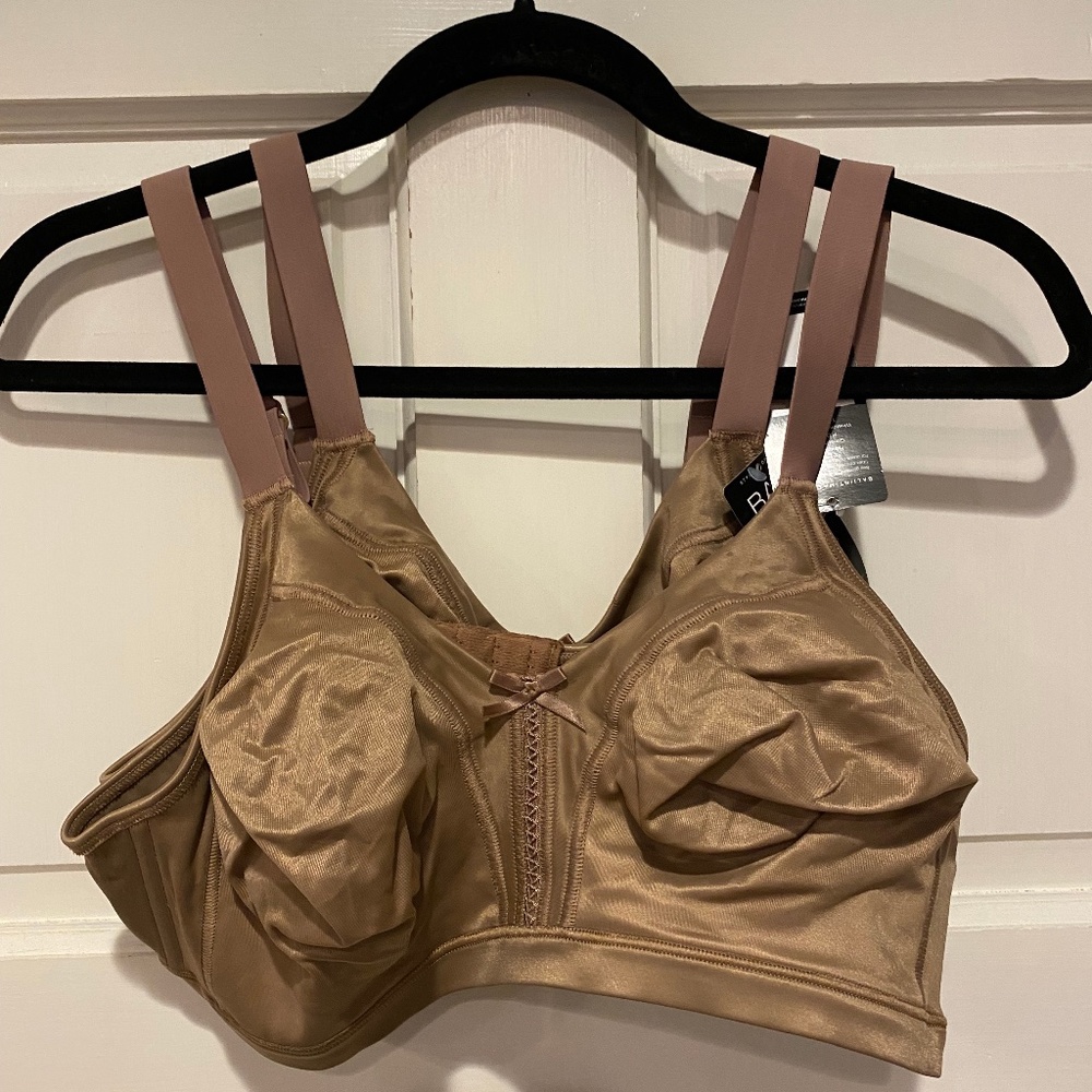 2 Bali 40C Double Support Back Wireless Bra